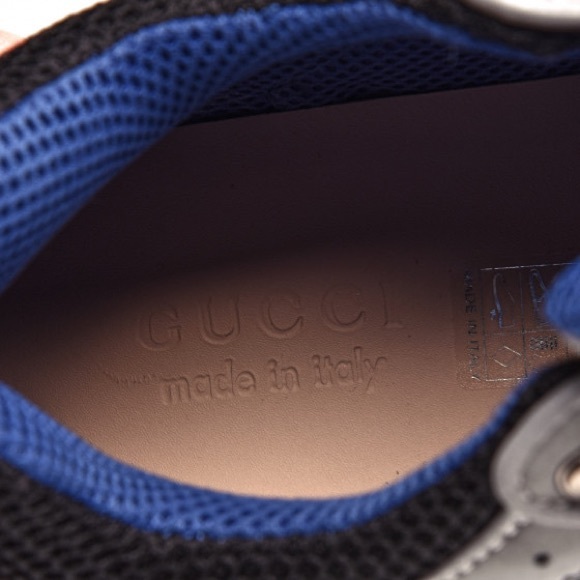 GUCCI X SEGA Mesh Technical Canvas Calfskin Reflective Mens Flashtrek Sneakers - Picture 8 of 15